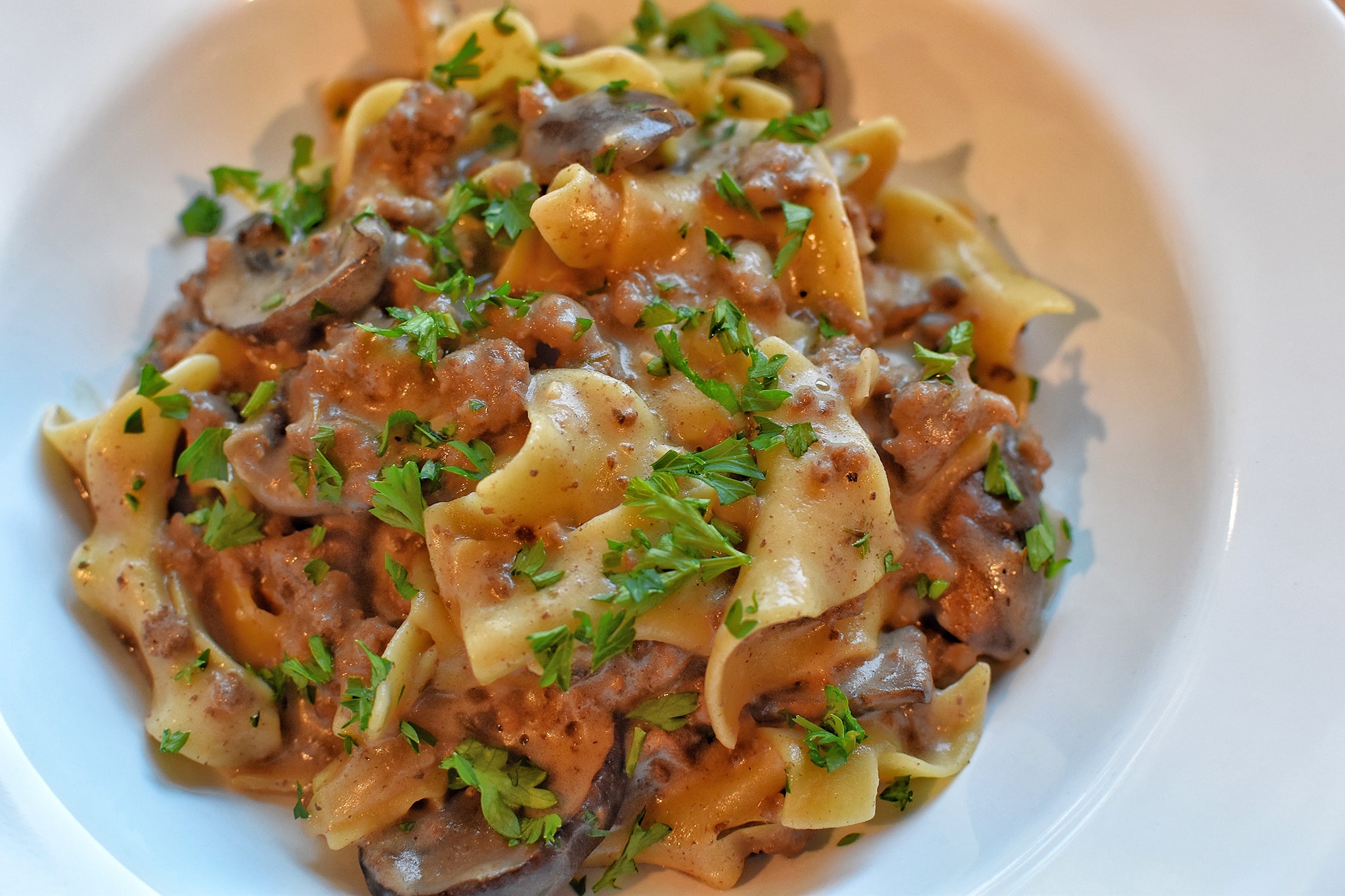 Beef Stroganoff