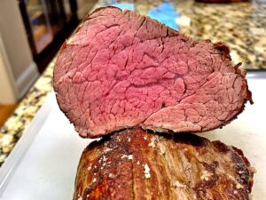 truffle slat crusted beef tenderloin