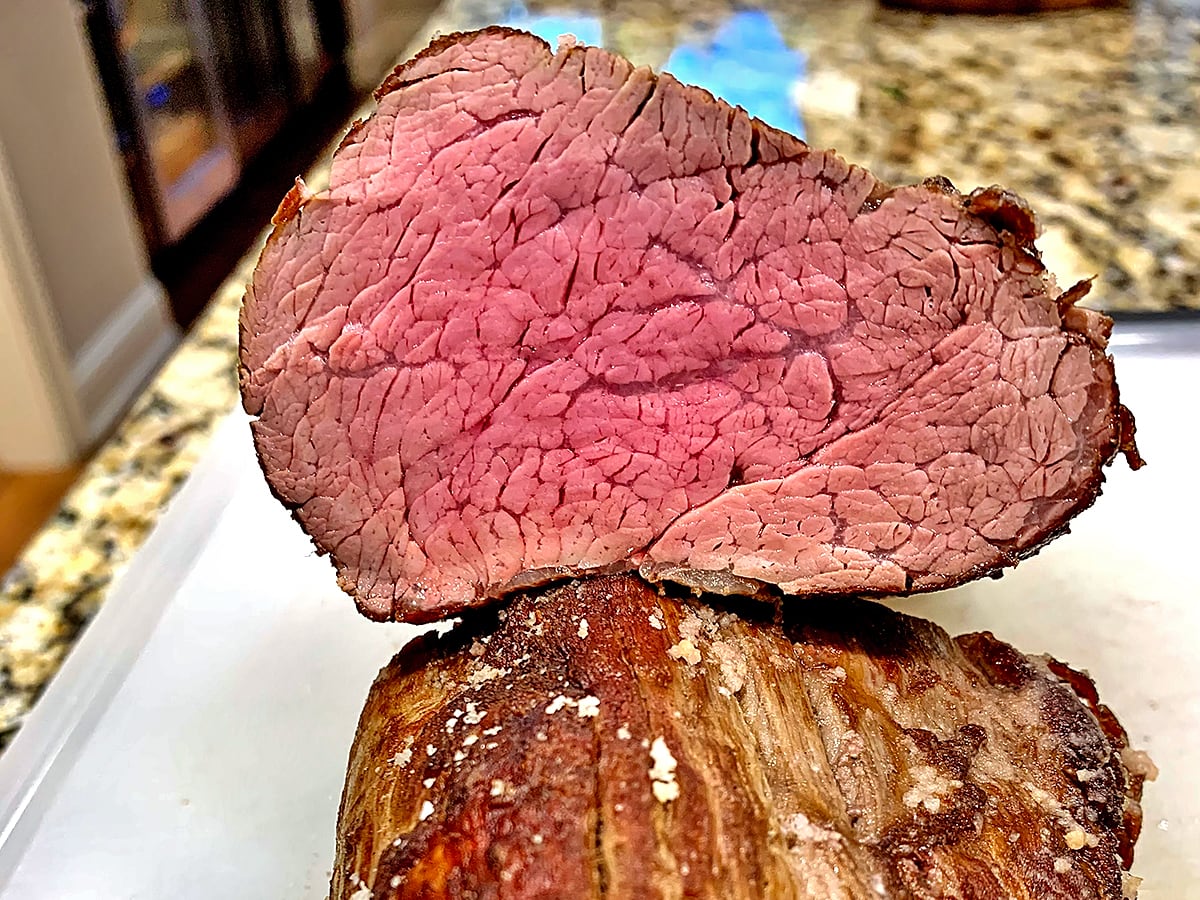 truffle slat crusted beef tenderloin