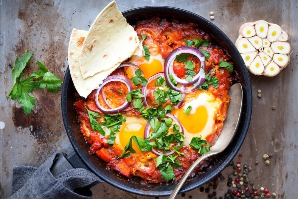 middle eastern shakshuka